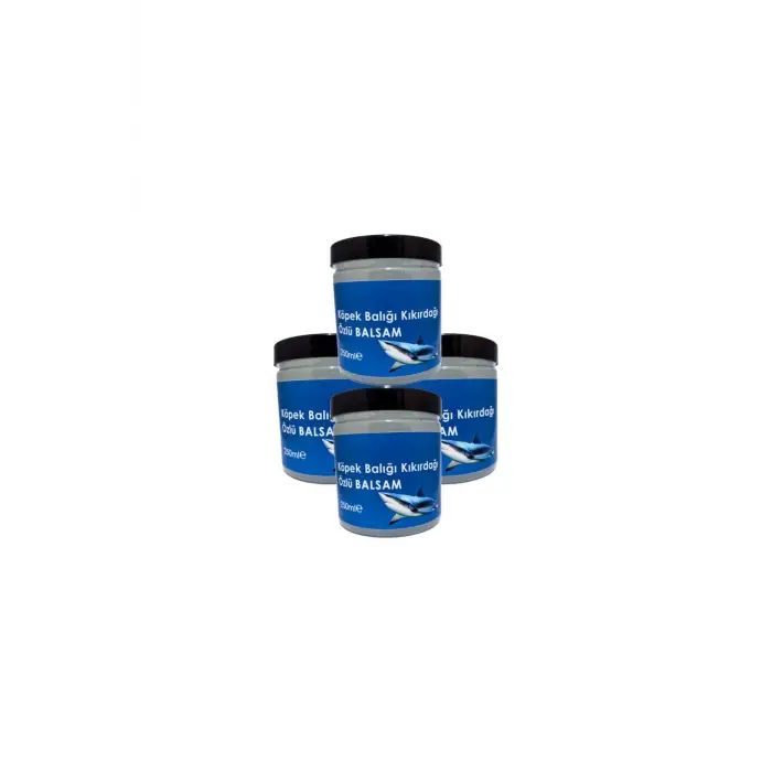 Köpekbalığı Kremi 250 ml Rahatlatıcı Krem - 4 Adet