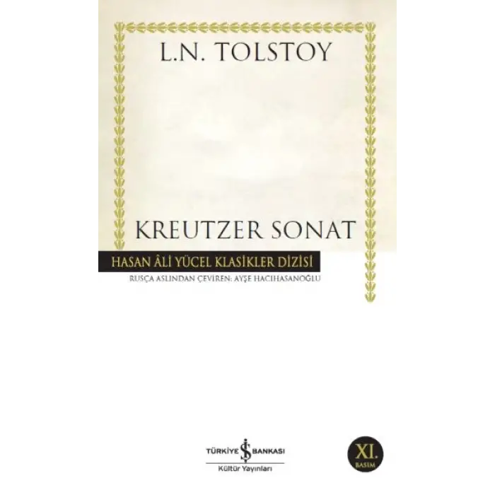 Kreutzer Sonat - Hasan Ali Yücel Klasikleri