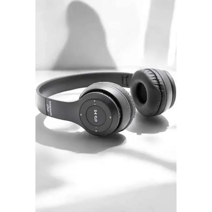 Kulak Üstü TF Kart ve AUX Destekli Ergonomik Bluetooth Kulaklık