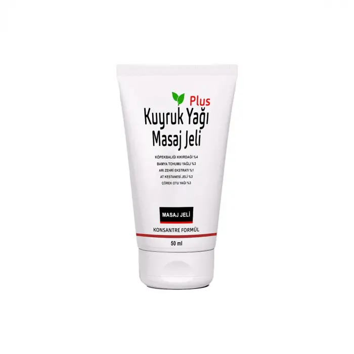 Kuyruk Yağı Masaj Jeli Plus 1 Adet 50 ml Konsantre Formül