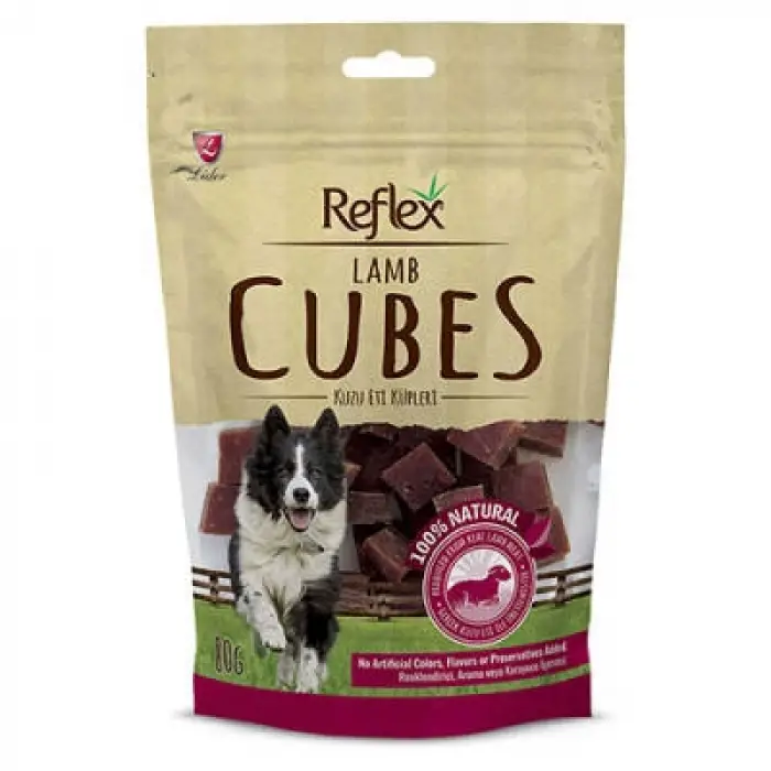 Kuzu Etli Dilim Küp Köpek Ödülü 80 Gr
