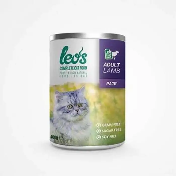 Kuzu Etli Pate Yetişkin Kedi Konservesi 12 Adet 400 Gr