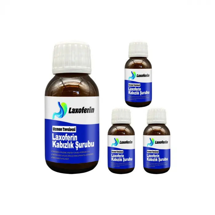 Laxoferin Şurup 50 ml 4 Şişe: Bay&Bayan