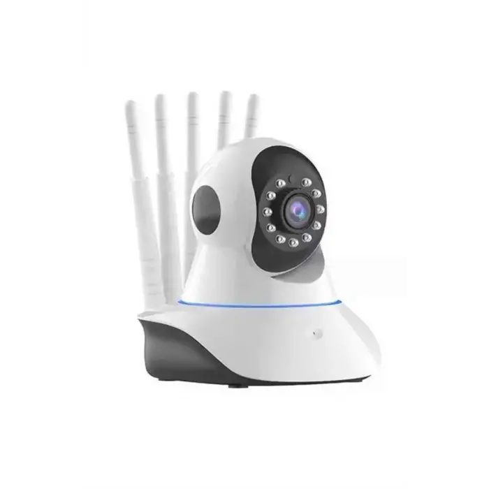 LED Aydınlatmalı 5 Antenli Motorlu 1080P Wifi Kamera Sensörlü