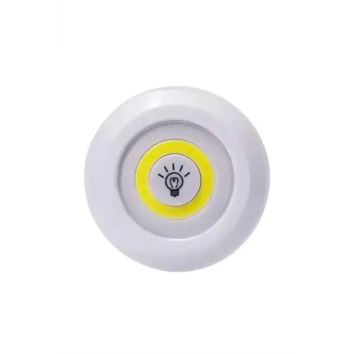 Led Lamba 3lü Uzaktan Kumandalı Yapışkanlı