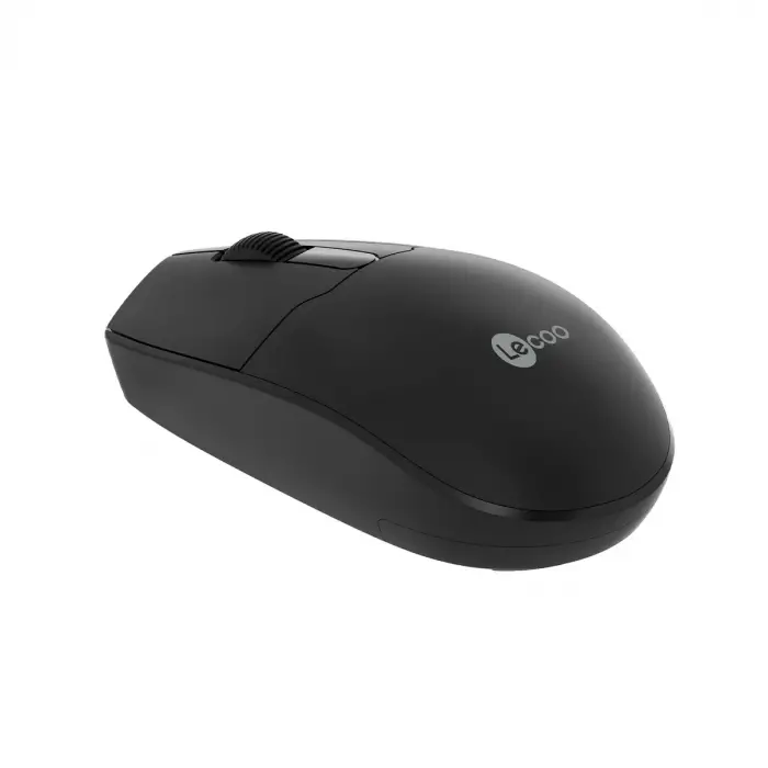LENOVO LECOO WS204 Kablosuz 1200DPI+3 Tuşlu Siyah Mouse