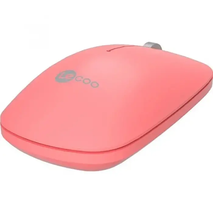 LENOVO LECOO WS214 Kablosuz Optic 1600dpi Pembe Mouse