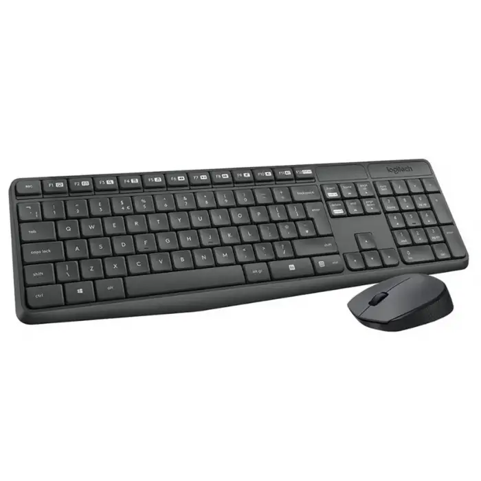 Logitech 920-007931 MK235 İngilizce Kablosuz Klavye & Mouse Seti