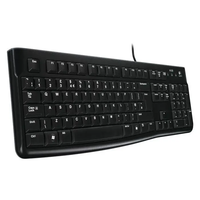 LOGITECH K120 Q USB KABLOLU KLAVYE SİYAH 920-002505