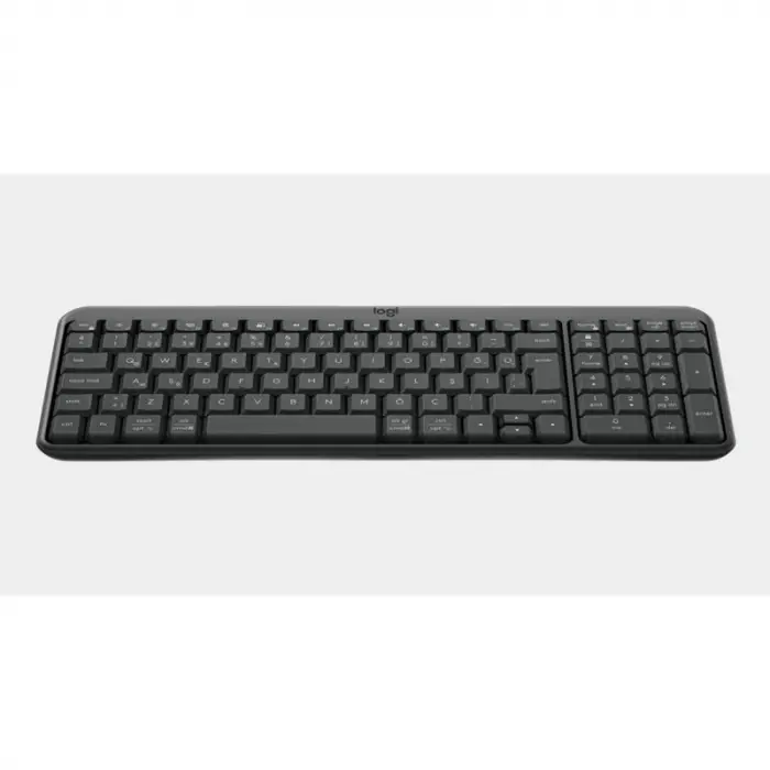 LOGITECH K250 TAM BOYUTLU KOMPAKT BLUETOOTH TÜRKÇE Q KLAVYE GRİ 920-013460