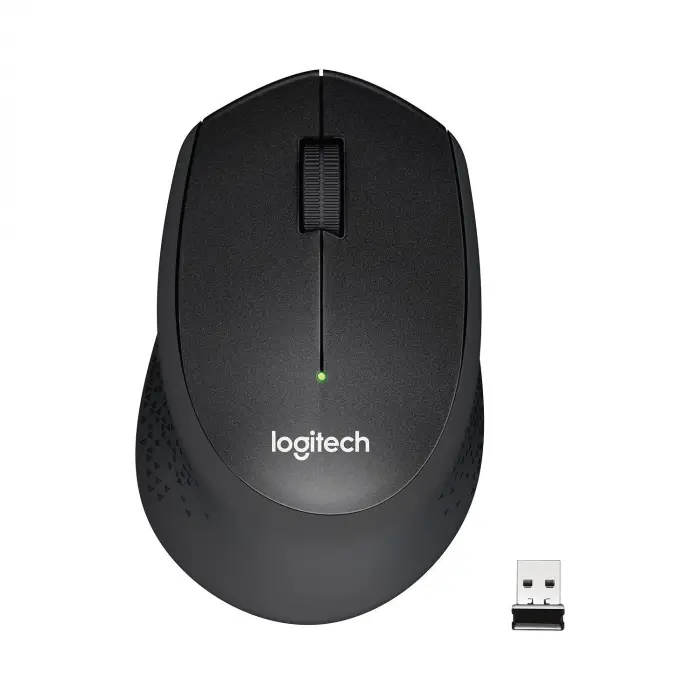 LOGITECH M330 KABLOSUZ SESSİZ USB OPTİK MOUSE SİYAH 910-004909