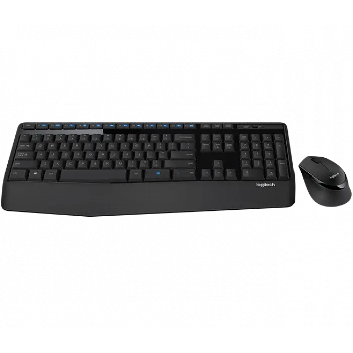 LOGITECH MK345 Q TR MM KABLOSUZ KLAVYE MOUSE SET SİYAH 920-006514