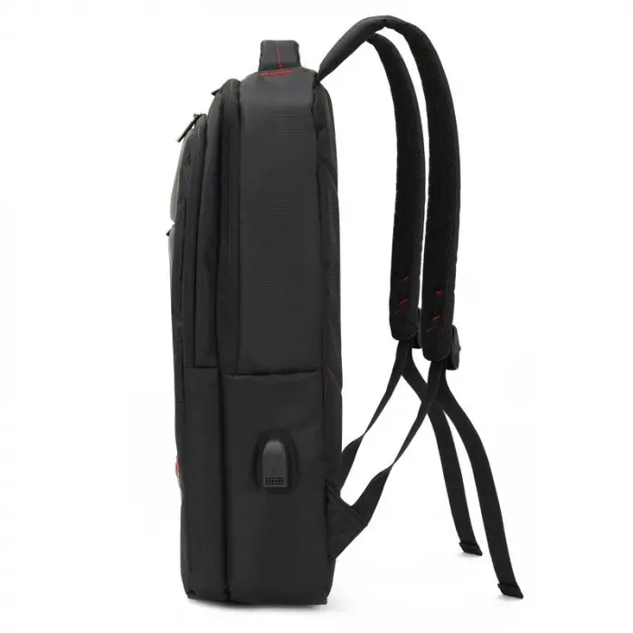 MACK MCC-007 17.3" OFFICE USB GİRİŞLİ NOTEBOOK SIRT ÇANTASI SİYAH