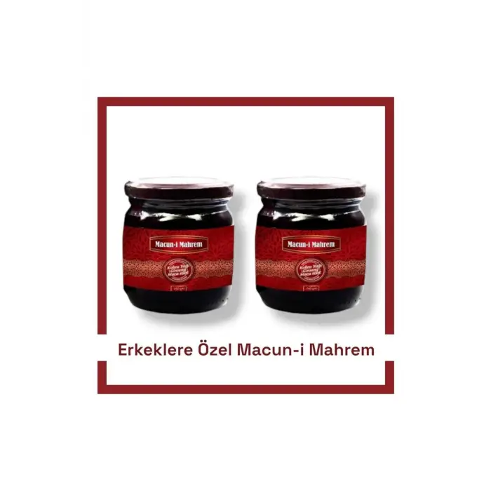 Macun-ı Mahrem Erkeklere Doğal Karışım 240 gr X 2 Adet