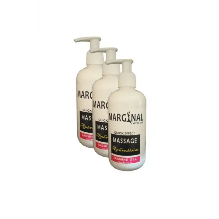 Marginal Massage Jasmine Gel 250 Ml Yasemin Masaj Jeli 3Lü