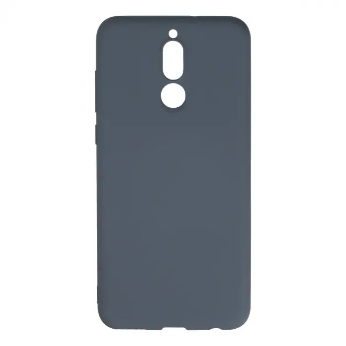 Mate 10 Lite Kılıf Nano içi Kadife Silikon - Gri