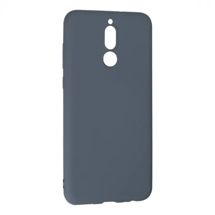 Mate 10 Lite Kılıf Nano içi Kadife Silikon - Gri