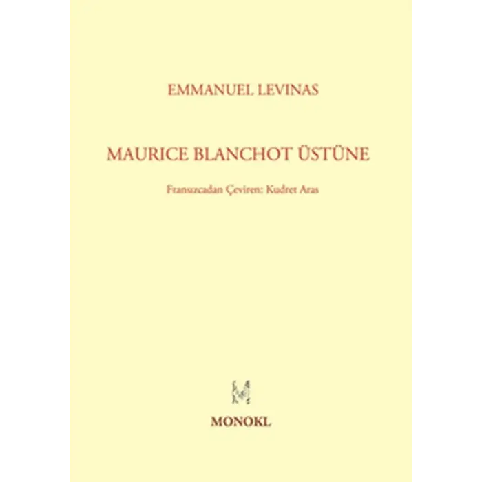 Maurice Blanchot Üstüne