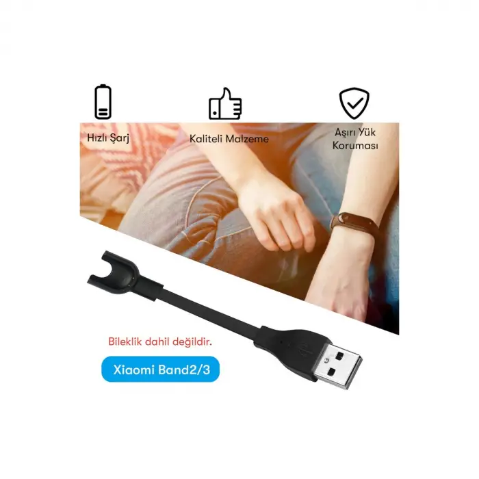 MC03 Şarj Adaptörü Mi Band 2/3