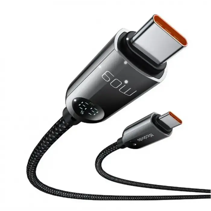MCDODO CA-4780 60W TYPE-C TO TYPE-C DİJİTAL HD KABLO 1.2M