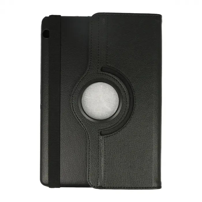 MediaPad T3 10 / 9.6 Kılıf 360 Tablet Deri Kılıf - Siyah
