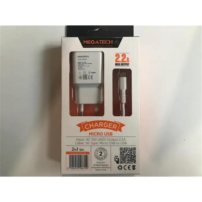 Megatech Eco 2100 Micro Şarj Aleti (CC01)