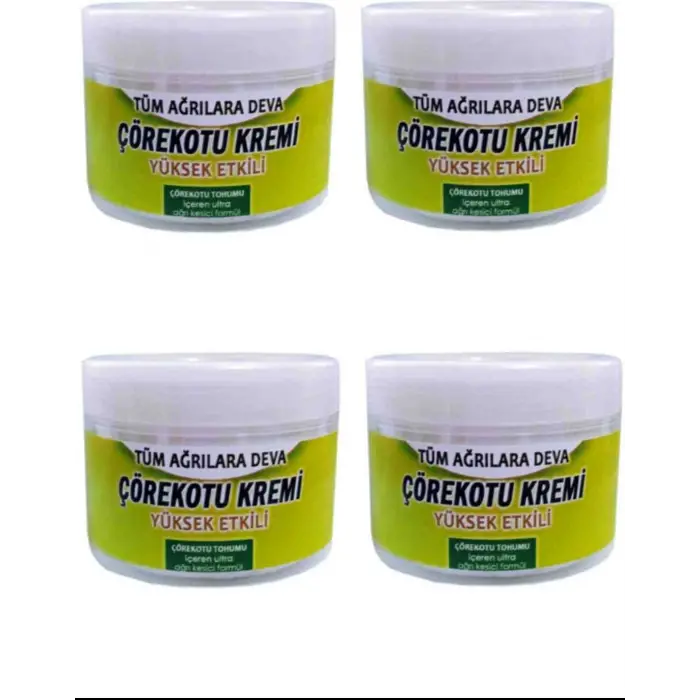 MEM ÇÖREK OTU KREMİ 100ML - 4 ADET SET