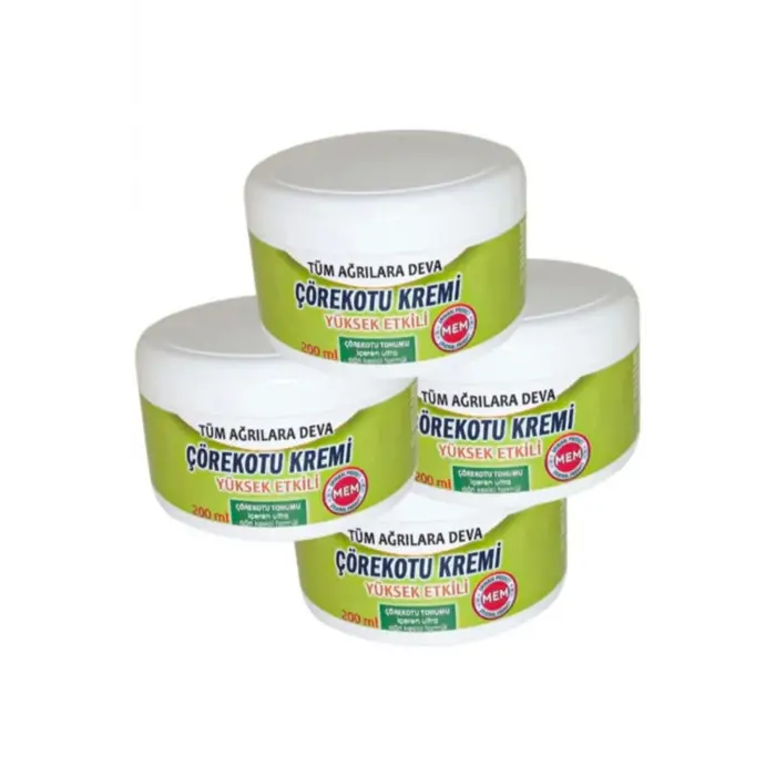 Mem Çörek Otu Kremi Green Box 200 ml x 4 adet
