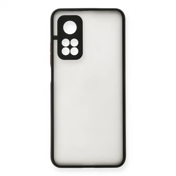 Mi 10T Kılıf Montreal Silikon Kapak - Siyah