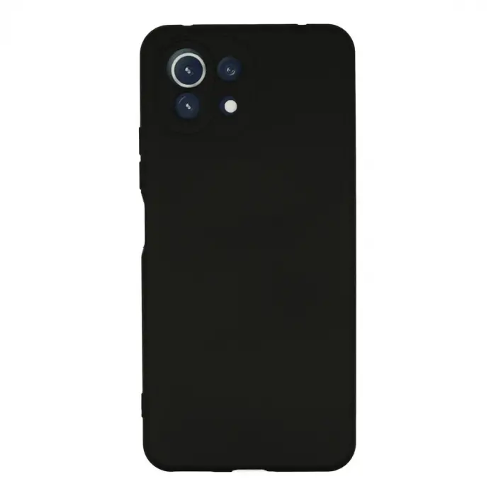 Mİ 11 Lite Kılıf Nano içi Kadife Silikon - Siyah
