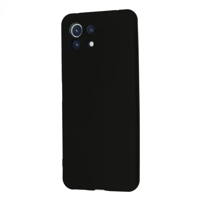 Mİ 11 Lite Kılıf Nano içi Kadife Silikon - Siyah