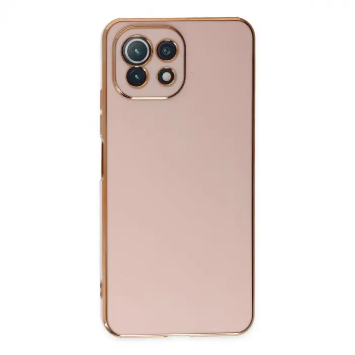 Mİ 11 Lite Kılıf Volet Silikon - Pembe