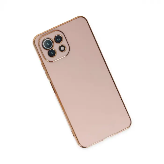 Mİ 11 Lite Kılıf Volet Silikon - Pembe