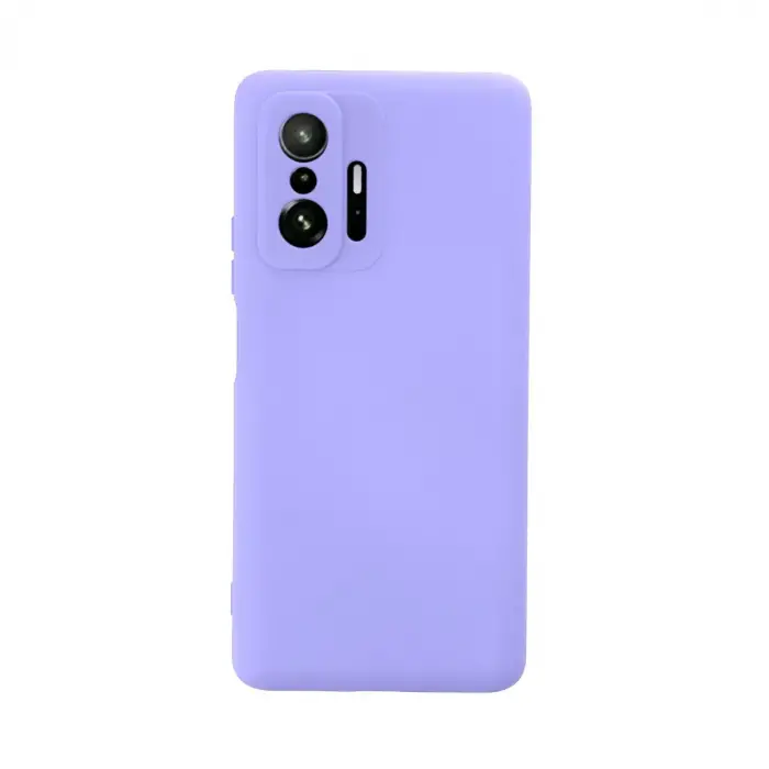 Mi 11T Pro Kılıf Nano içi Kadife Silikon - Lila
