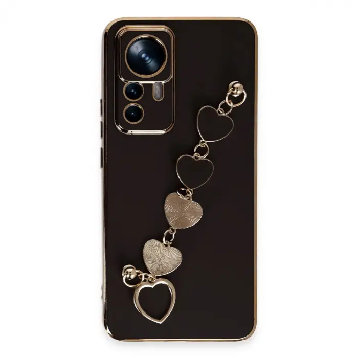 Mi 12T Pro Kılıf Esila Silikon - Siyah