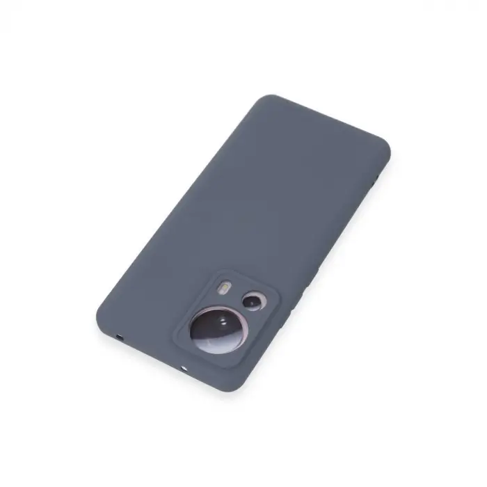 Mi 13 Lite Kılıf Nano içi Kadife Silikon - Gri