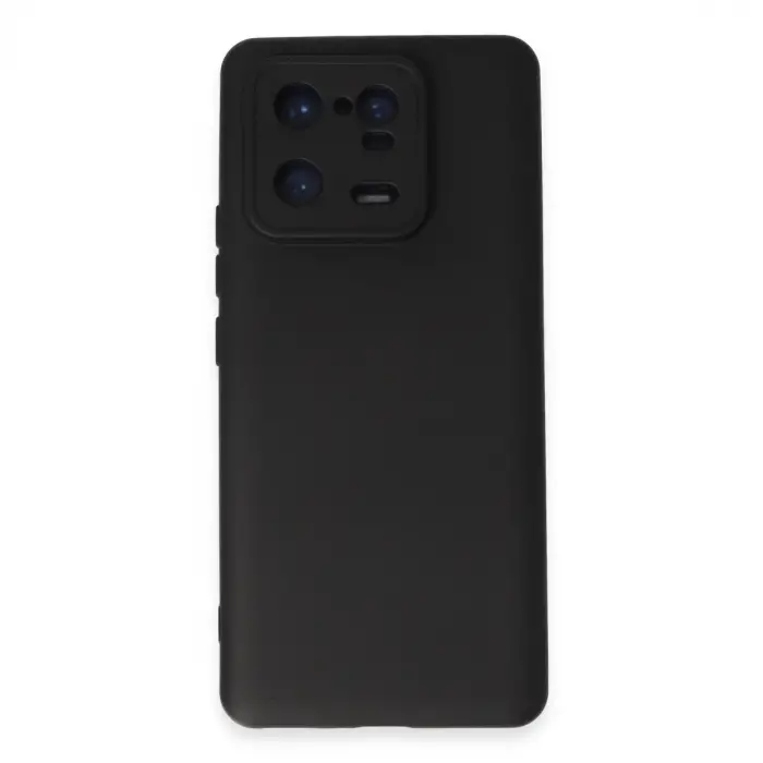 Mi 13 Pro Kılıf Nano içi Kadife Silikon - Siyah
