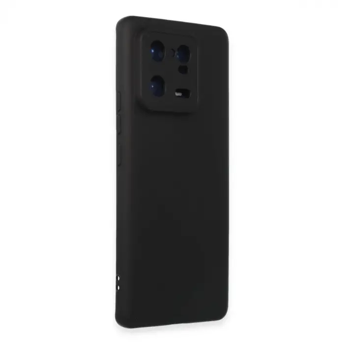 Mi 13 Pro Kılıf Nano içi Kadife Silikon - Siyah