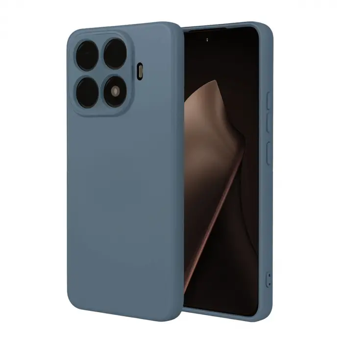 Mi 15T Pro Nano içi Kadife Silikon - Gri