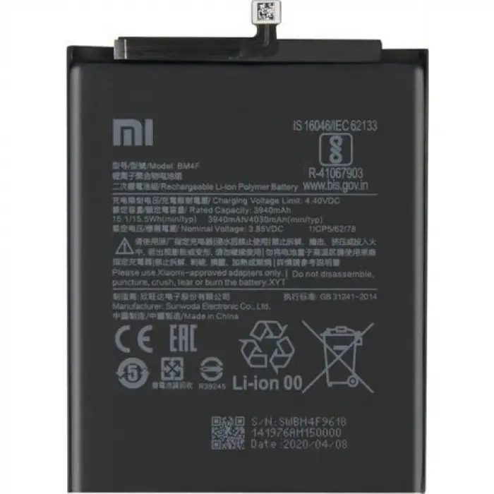 Mi 9 Lite (BM4F) Batarya Pil 4030 mAh