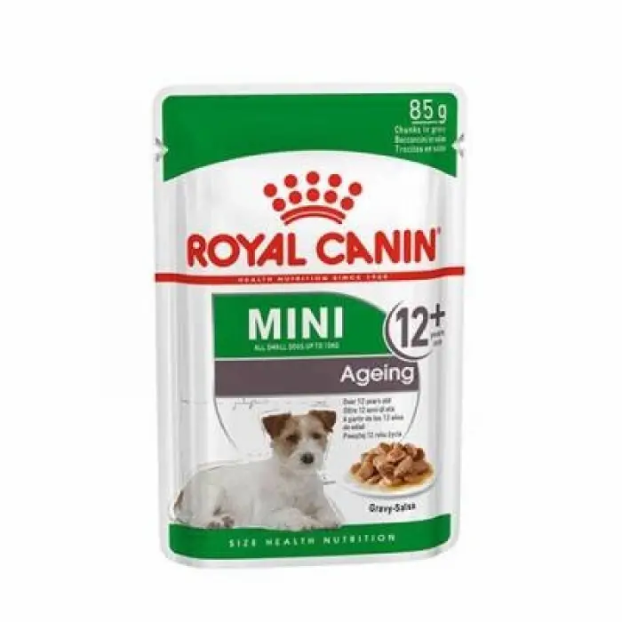 Mini Ageing 12+ Pouch Yaşlı Köpek Konservesi 6 Adet 85 Gr