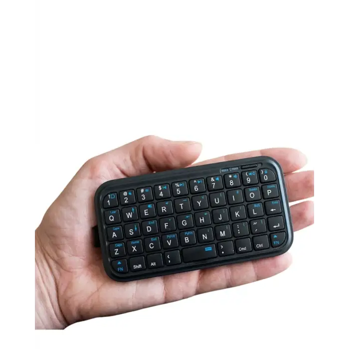 Mini Kablosuz Bluetooth Klavye USB Şarjlı Taşınabilir Klavye