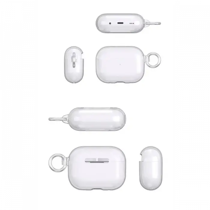 Movenchy Apple Airpods Pro 2 (2.nesil) Shell Kılıf - Şeffaf