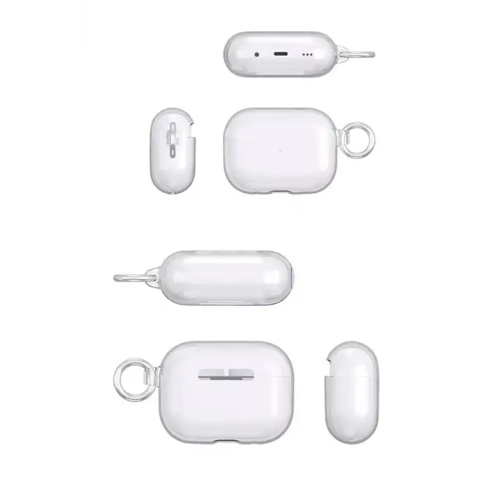 Movenchy Apple Airpods Pro 2 (2.nesil) Shell Kılıf - Siyah