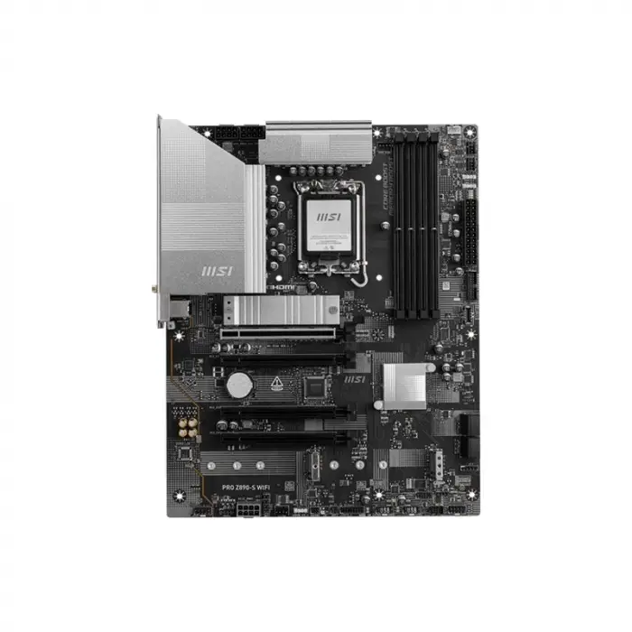 MSI PRO Z890-S WIFI DDR5 8600MT/S 1XHDMI 1XDP 1XUSB TYPE-C 3XM.2 ATX 1851P (INTEL ULTRA PROCESSORS SERIES 2)