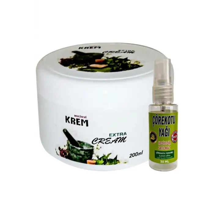 Mucizevi Krem Bölgesel Bakım Relax Kremi 125 ml + Hediye 30 ml Çörek Otu Yağı