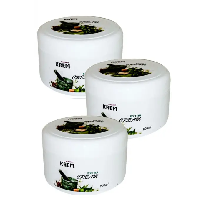 Mucizevi Krem Etkili Rahatlatıcı Bakım Kremi 200 ml x 3 adet