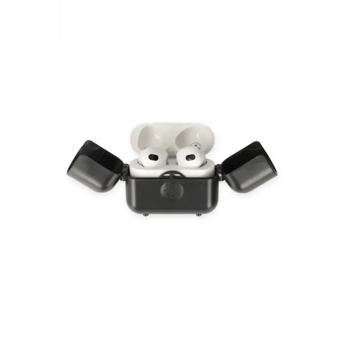 Newface Airpods 3 (3.nesil) Basmalı Kılıf - Siyah