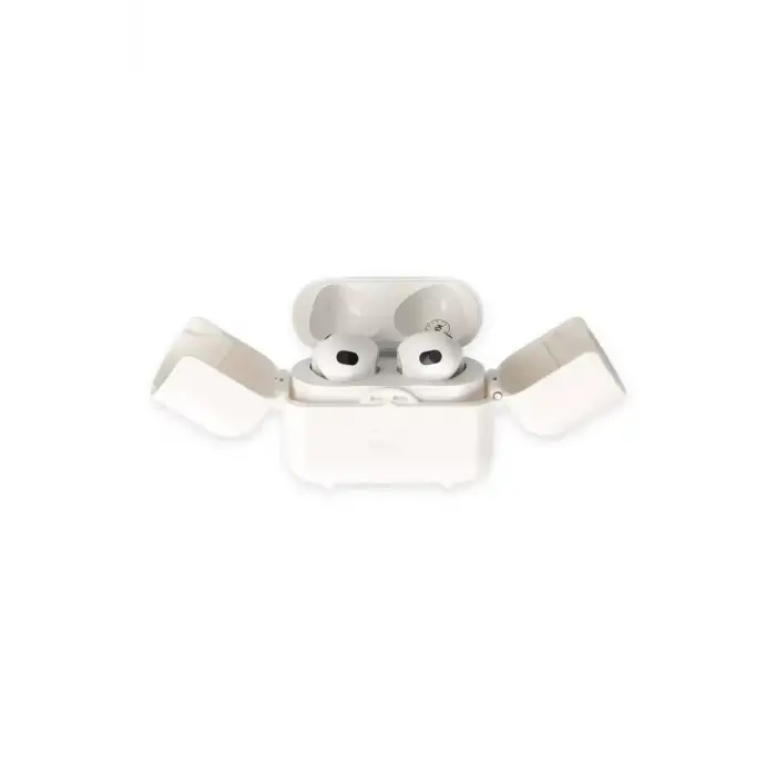 Newface Apple Airpods 3 (3.nesil) Basmalı Kılıf - Beyaz