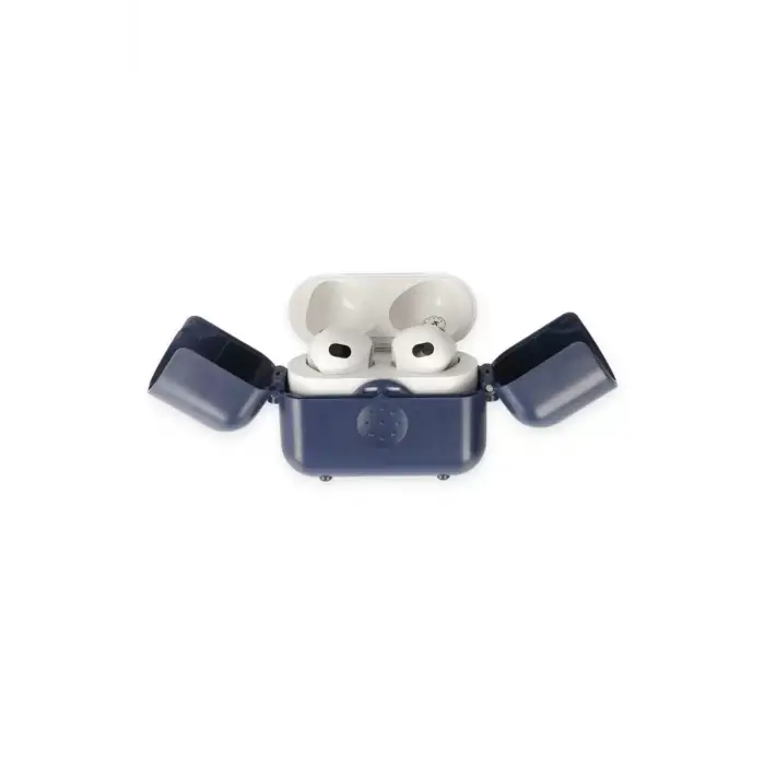 Newface Apple Airpods 3 (3.nesil) Basmalı Kılıf - Lacivert